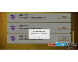 梅露可物語鉆石購買不了怎么辦？
