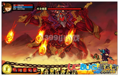 造夢西游4火之祖巫技能天外之火