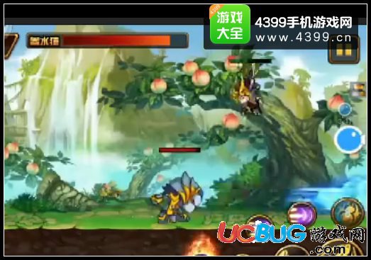 造夢西游4手機(jī)版小白龍打參水猿 白龍過十八盤參水猿