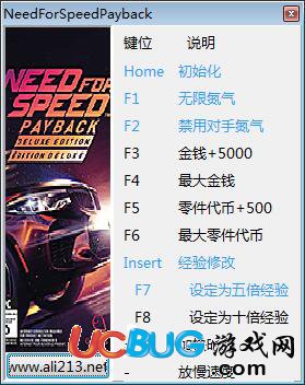 極品飛車20復(fù)仇修改器下載