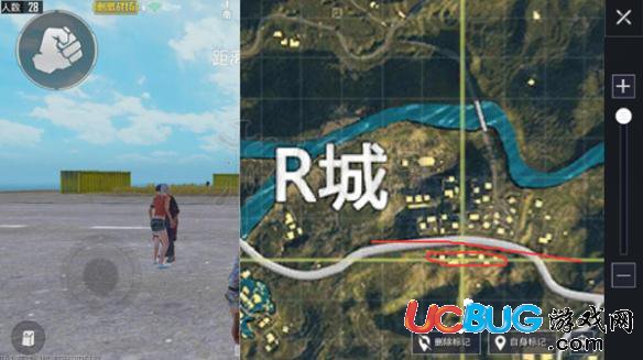 《刺激戰(zhàn)場(chǎng)手游》R城哪里適合落腳