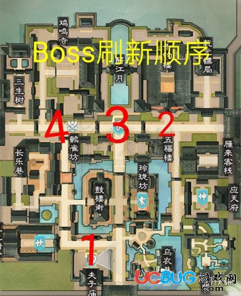 楚留香金陵奪寶怎么玩 金陵奪寶刷新順序位置坐標一覽