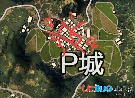 絕地求生P城落點(diǎn)