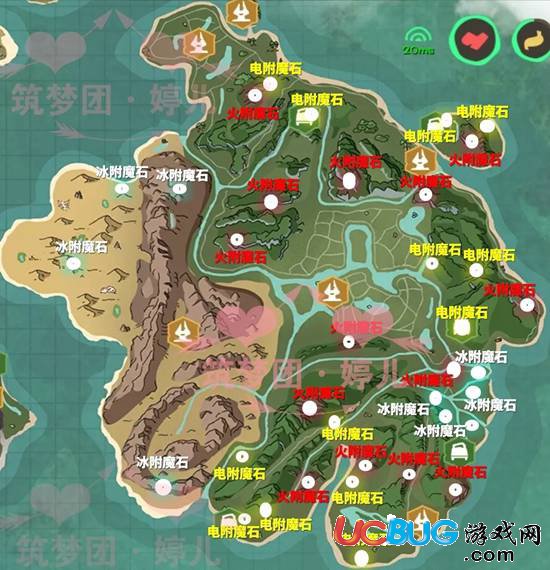 創(chuàng)造與魔法附魔石位置大全 附魔石資源分布圖