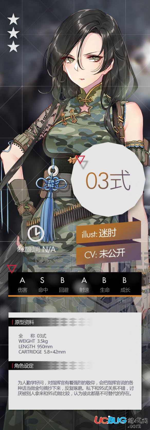 《少女前線(xiàn)手游》三星突擊人形03式怎么樣