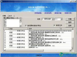 破壞文件修復工具